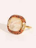 Idylle Ring - Mother-of-pearl - front view
