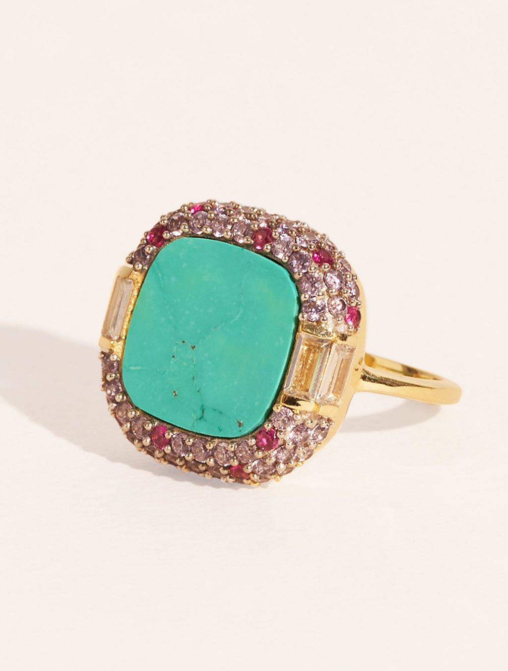 Idylle Ring - Turquoise - front view