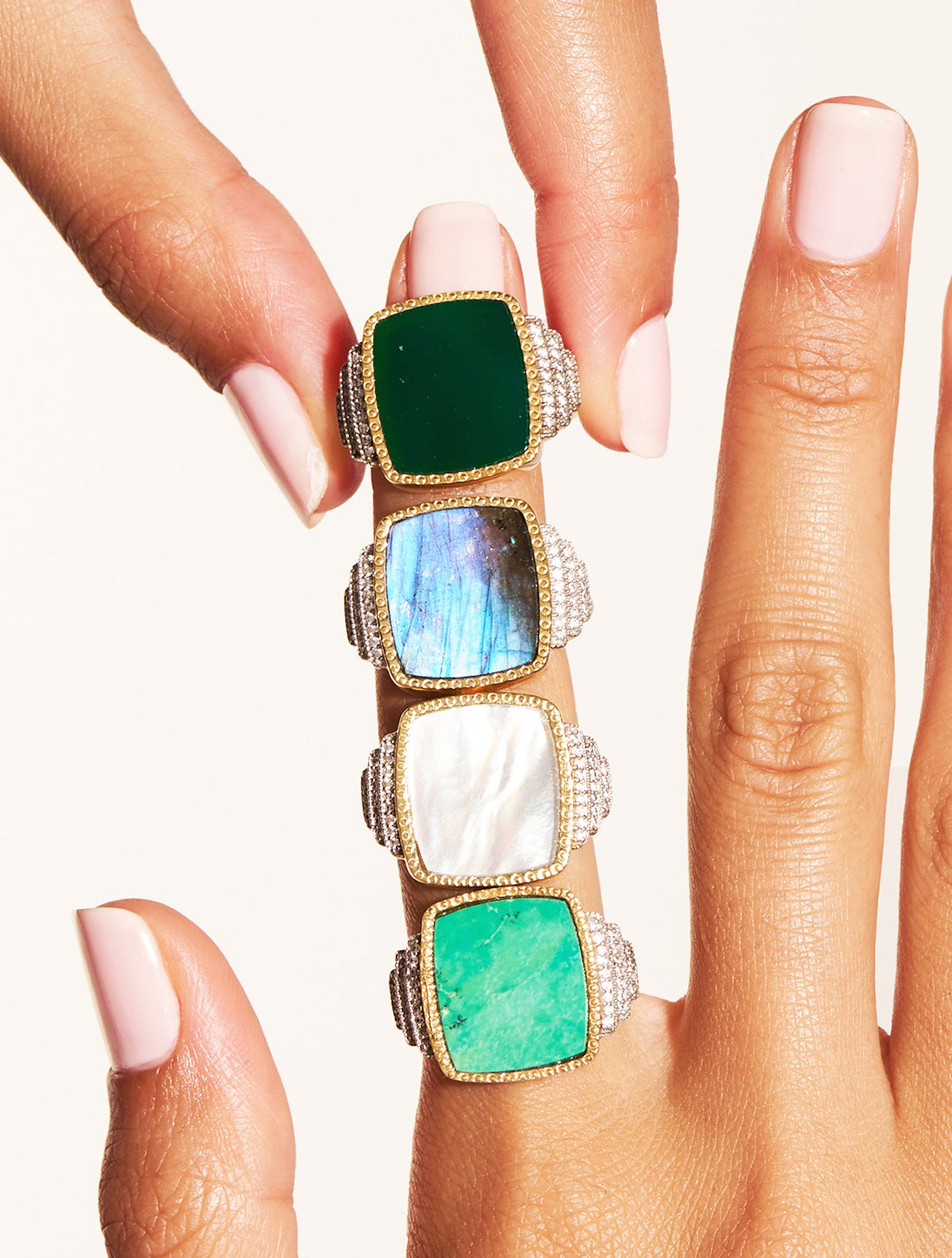 Kara Ring - Turquoise - detail view