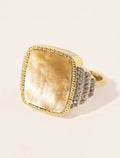 Kara Ring - Pink Mother-of-pearl - front view