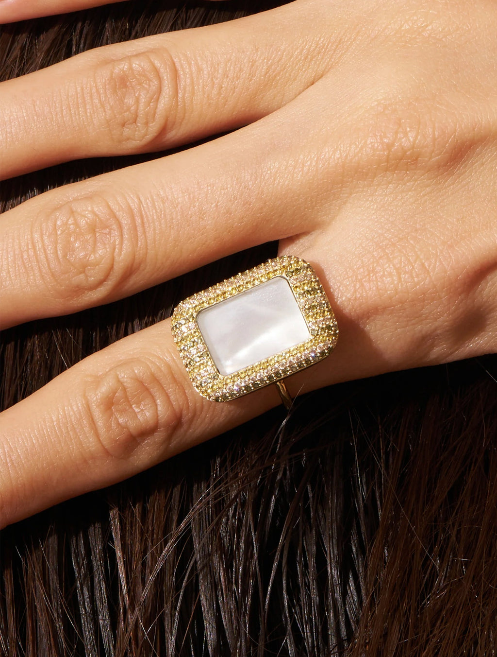 Karma Ring - Mother-of-pearl - alternate view