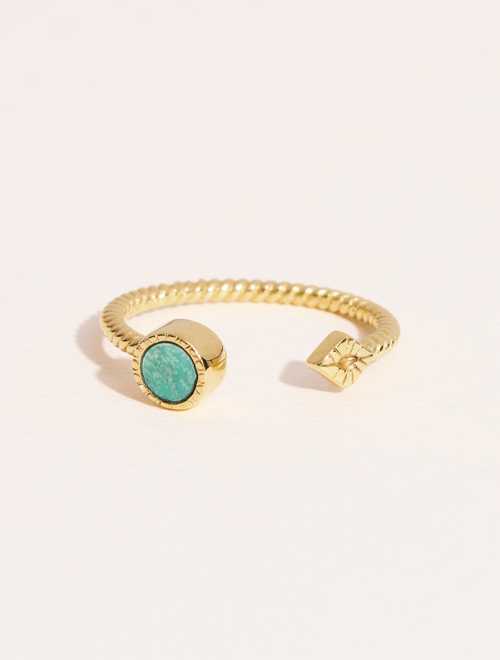 Livy Ring - Turquoise - front view