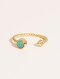 Livy Ring - Turquoise - front view