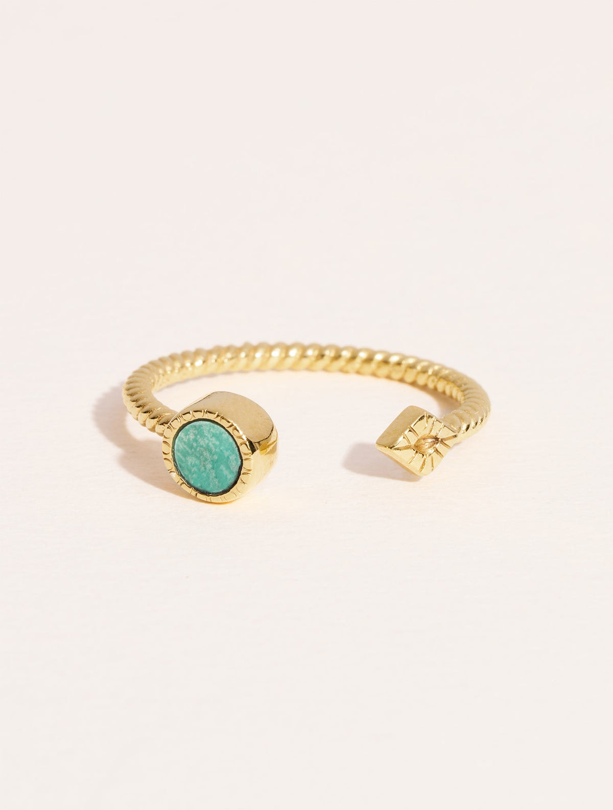 Livy Ring - Turquoise - front view