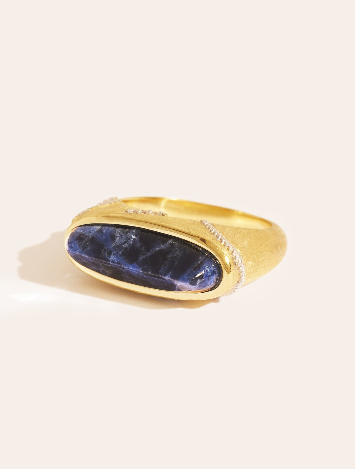 Minuit Ring - Sodalite - front view