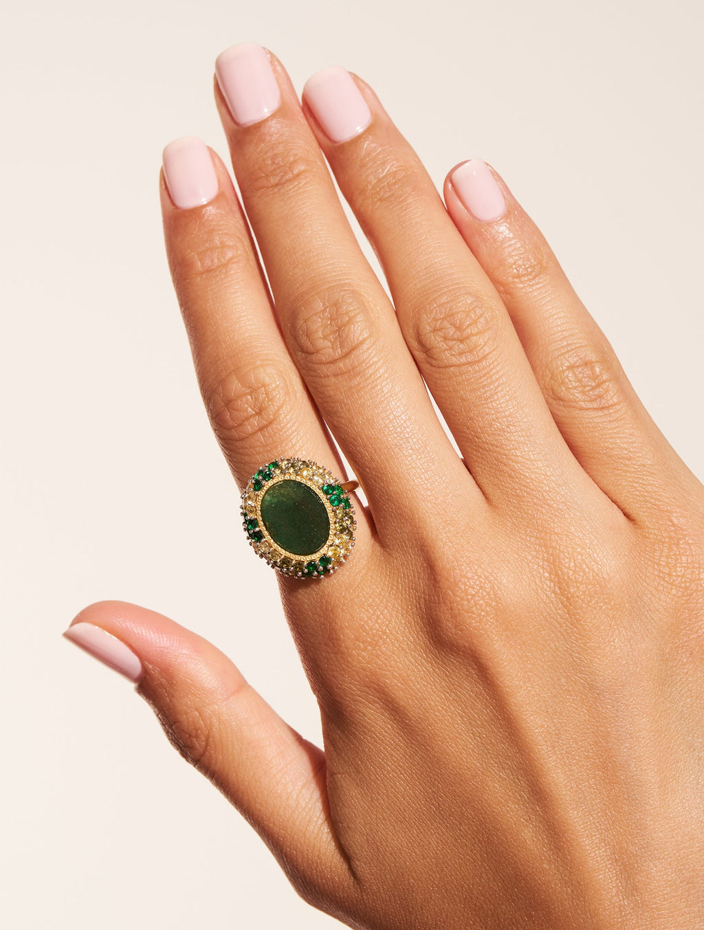 Mirage Ring - Aventurine - detail view