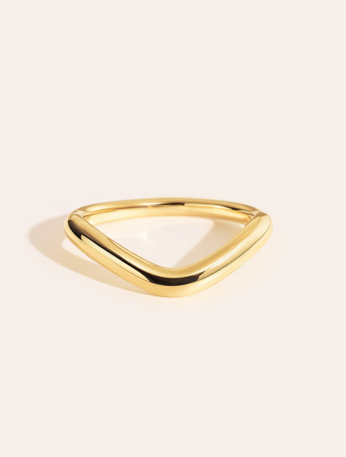 Origine Ring - Golden - front view