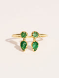 Safra Ring - Aventurine - front view