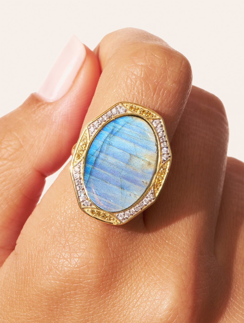 Sinaï Ring - Labradorite - alternate view