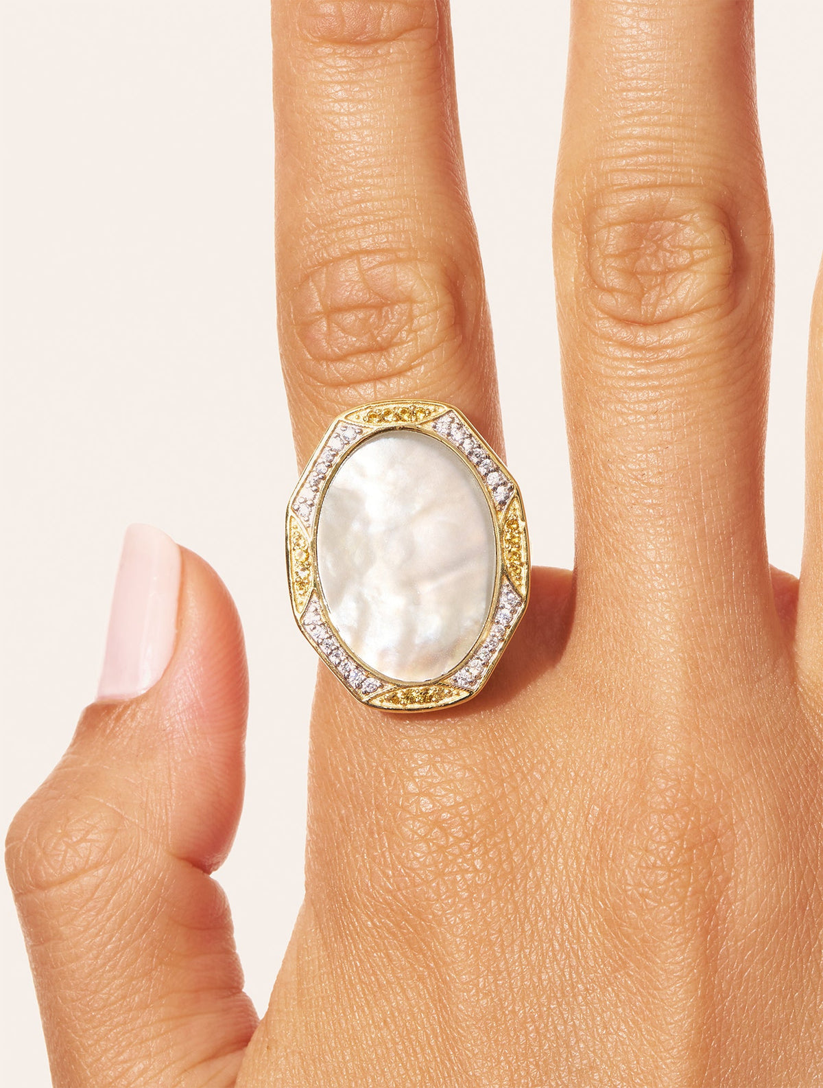 Sinaï Ring - Mother-of-pearl - alternate view