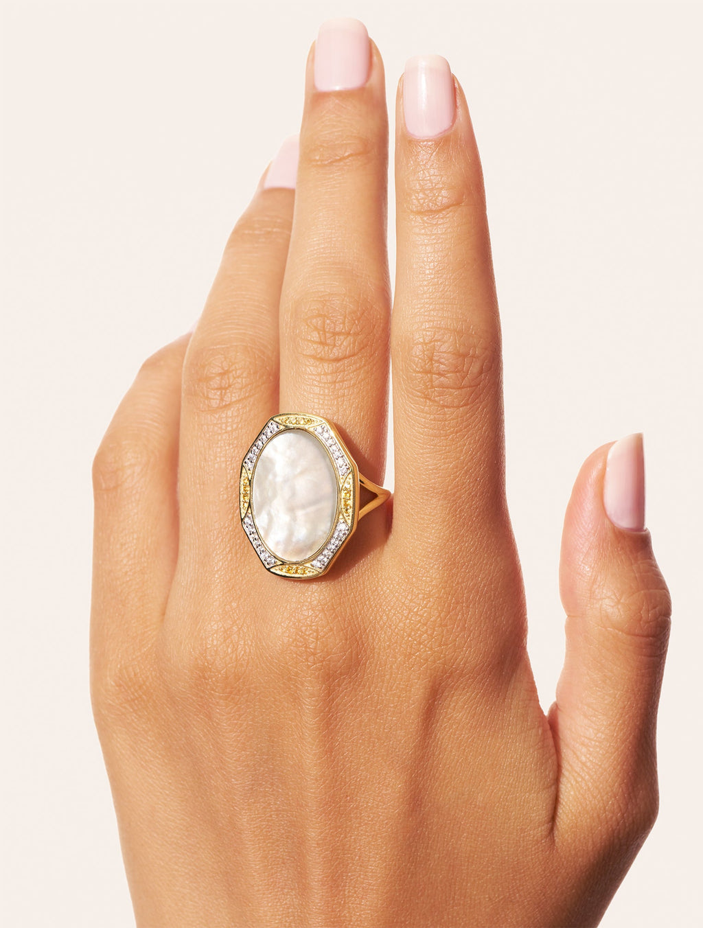 Sinaï Ring - Mother-of-pearl - detail view