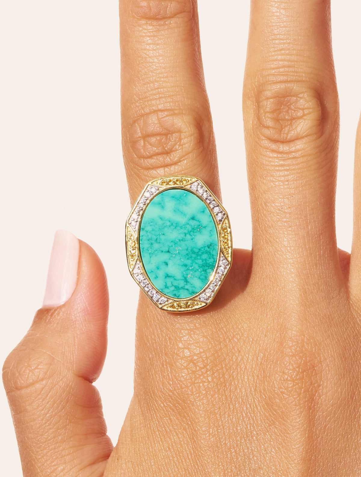 Sinaï Ring - Turquoise - alternate view