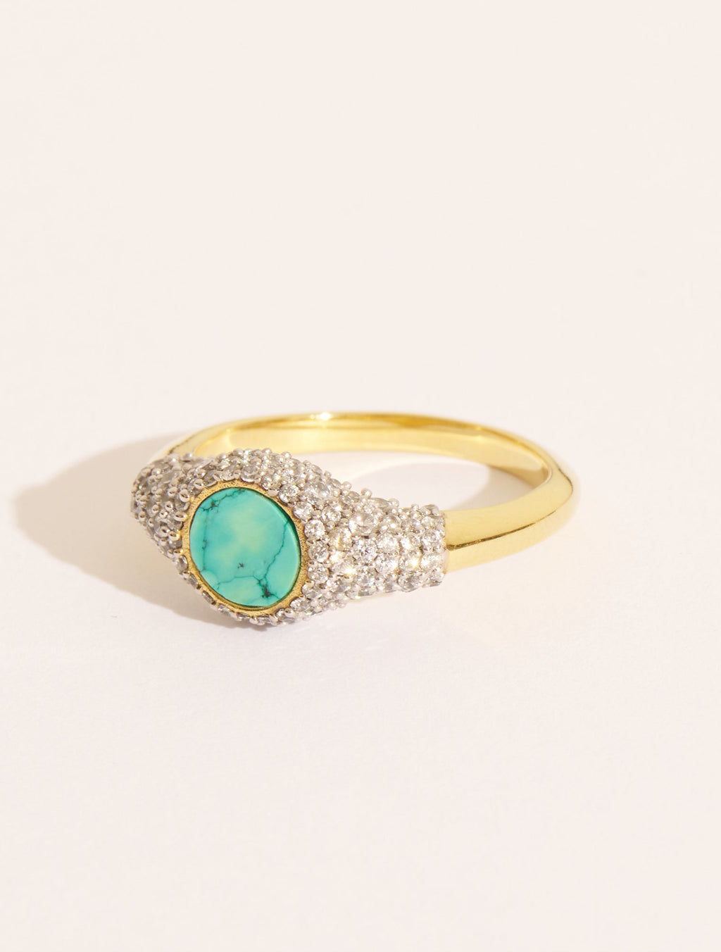 Sunny Ring - Turquoise - front view