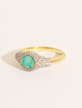 Sunny Ring - Turquoise - front view