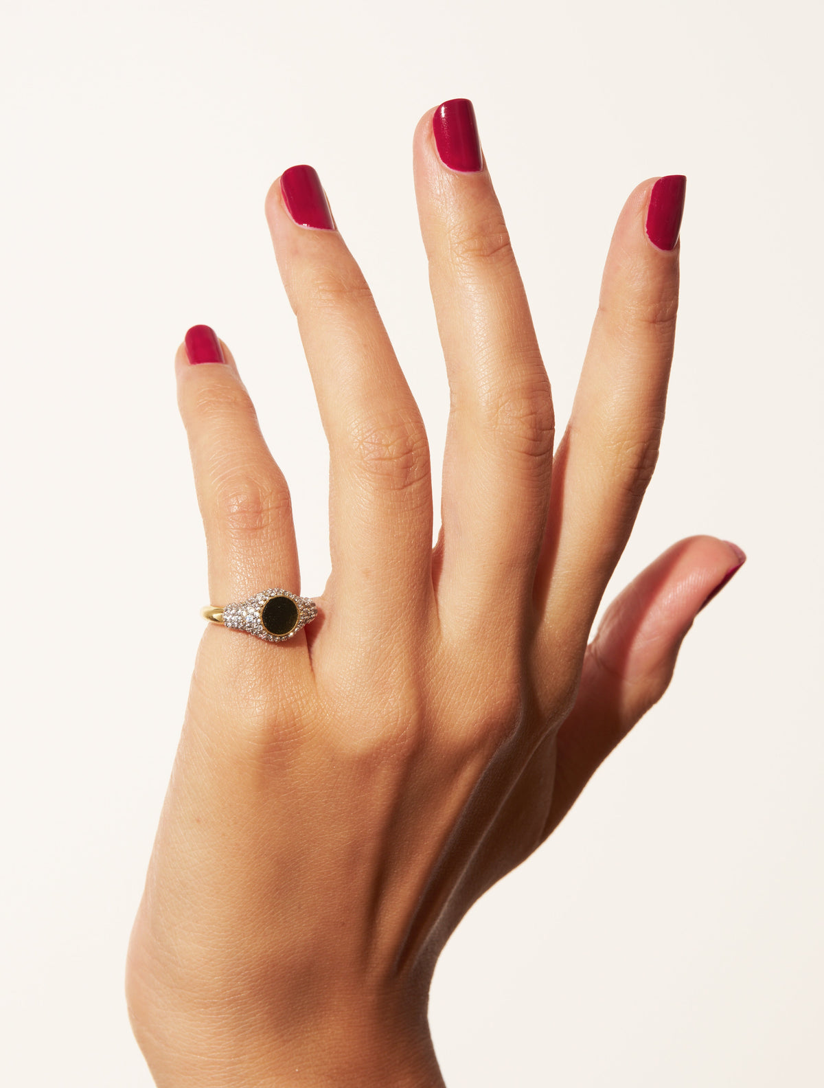 Sunny Ring - Golden Obsidienne - detail view