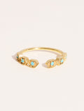 Tara Ring - Turquoise - front view