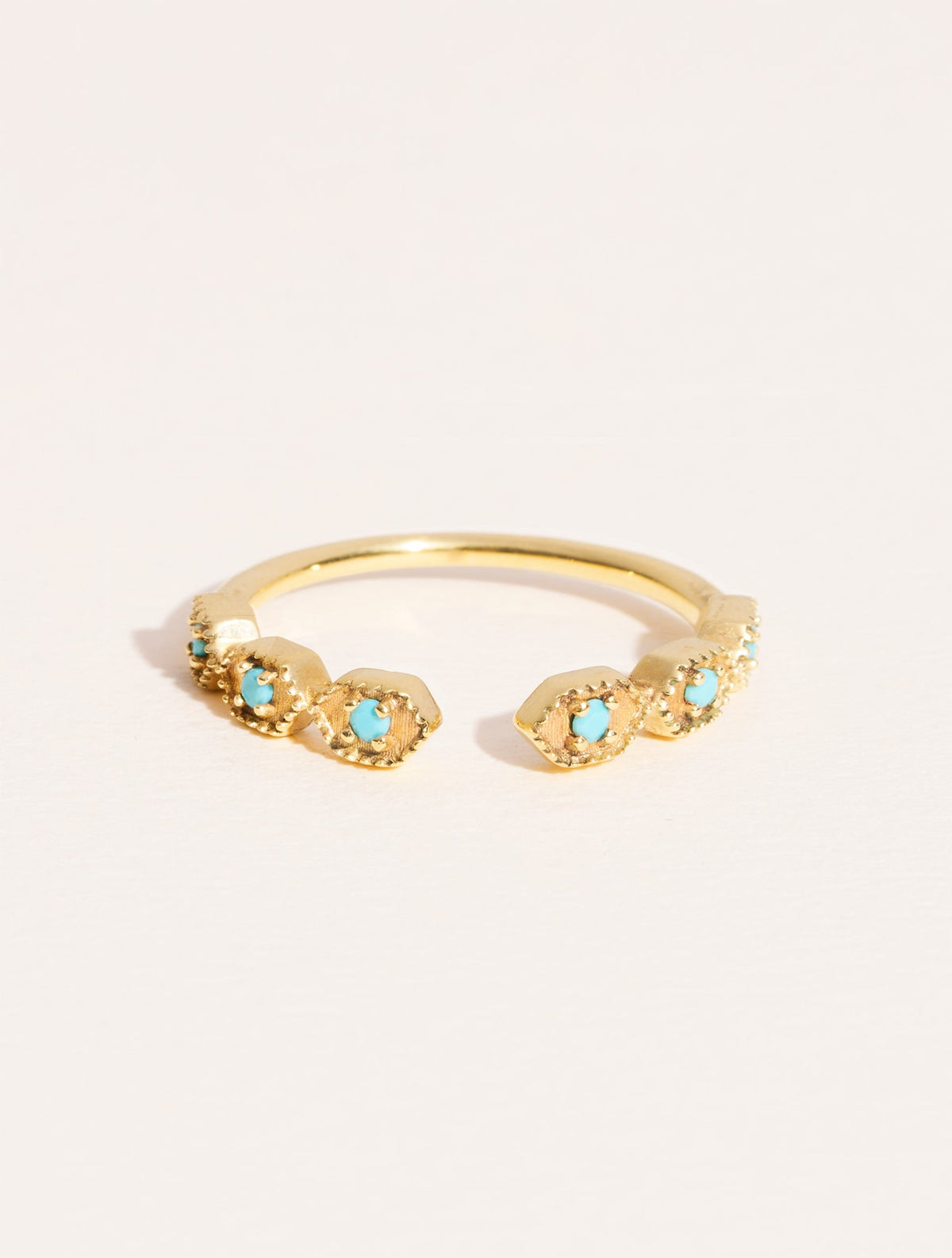 Tara Ring - Turquoise - front view