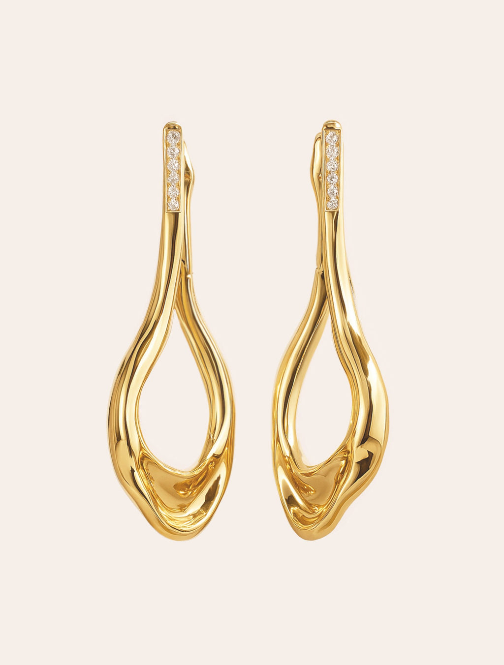 Origine Earrings - Maxi - front view