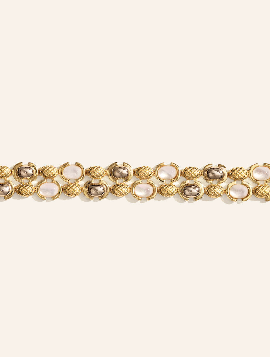 Amara Bracelet - Mother-of-pearl - front view
