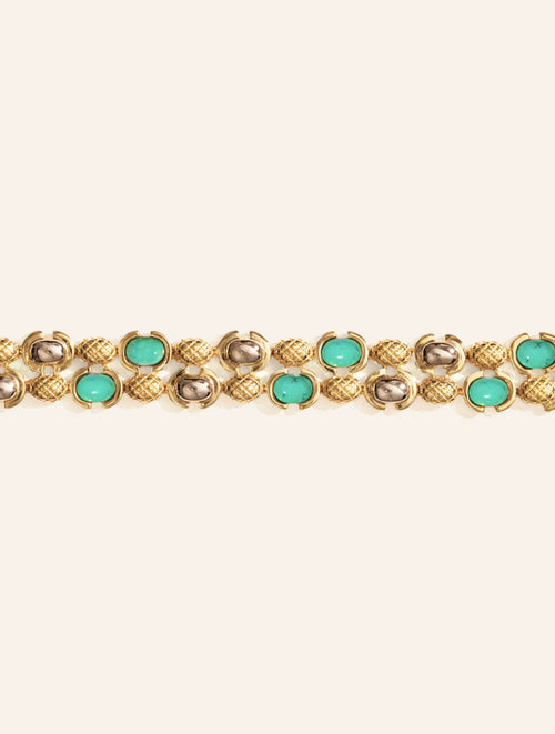 Amara Bracelet - Turquoise - front view