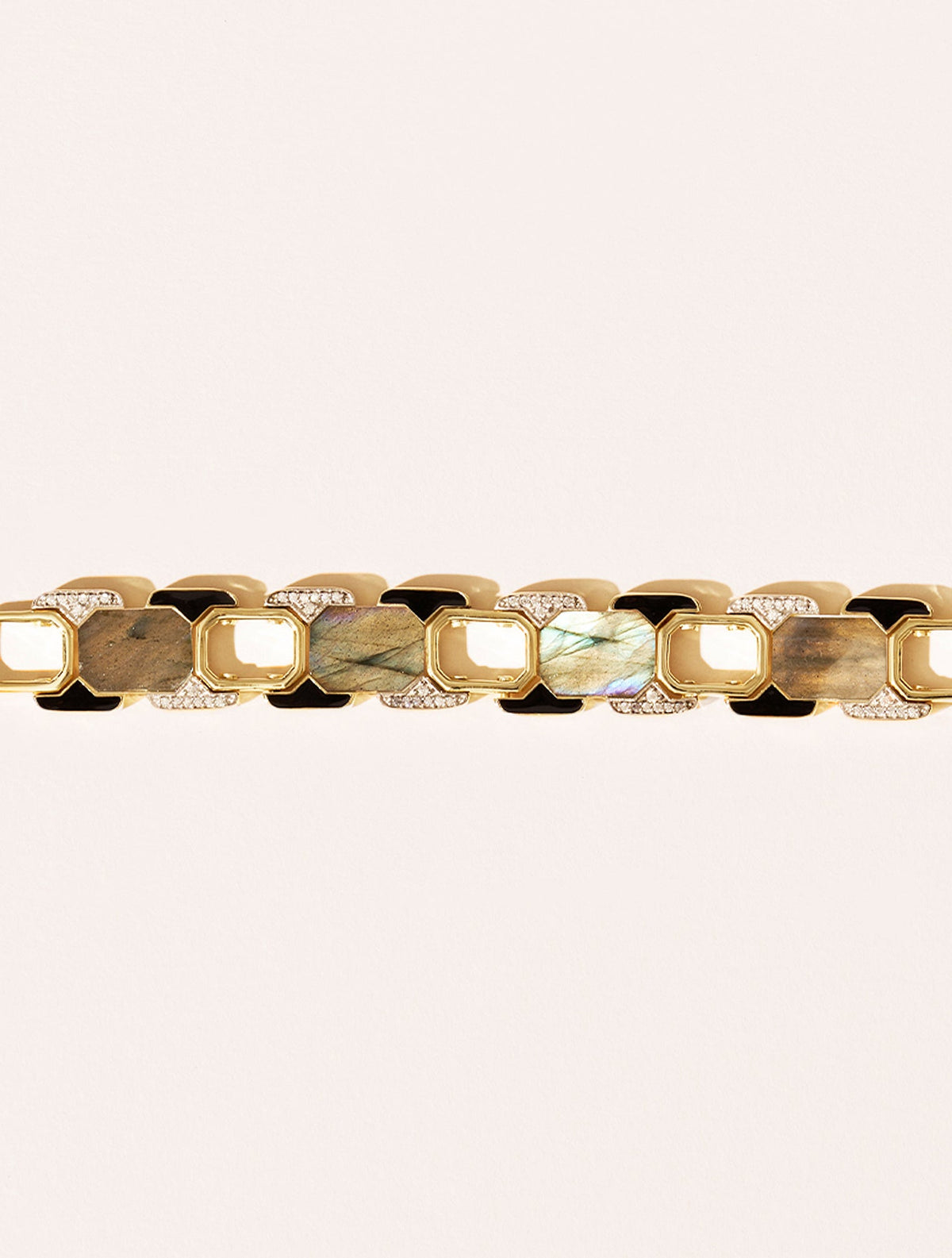 Berry Bracelet - Labradorite - front view