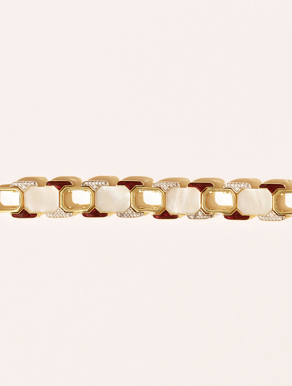 Berry Bracelet - Mother-of-pearl - front view