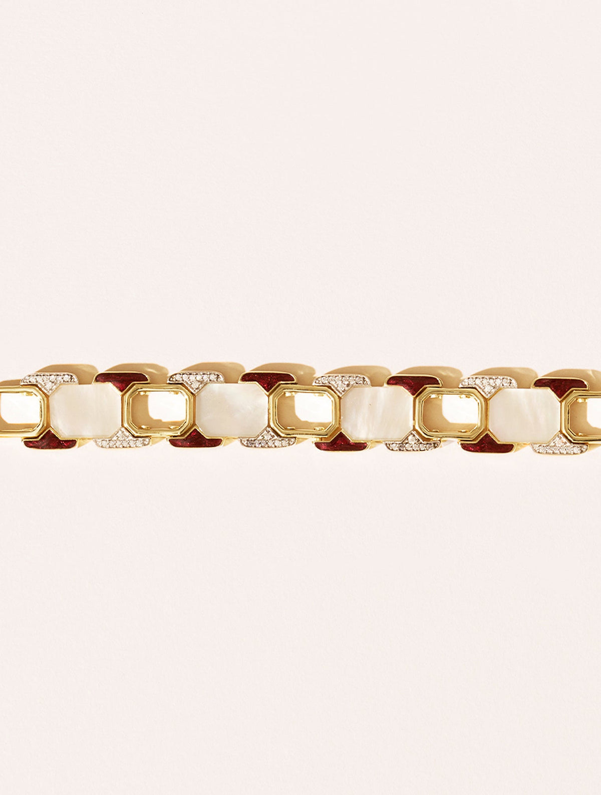 Berry Bracelet - Mother-of-pearl - front view