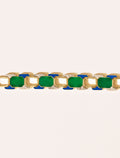 Berry Bracelet - Green Onyx - front view