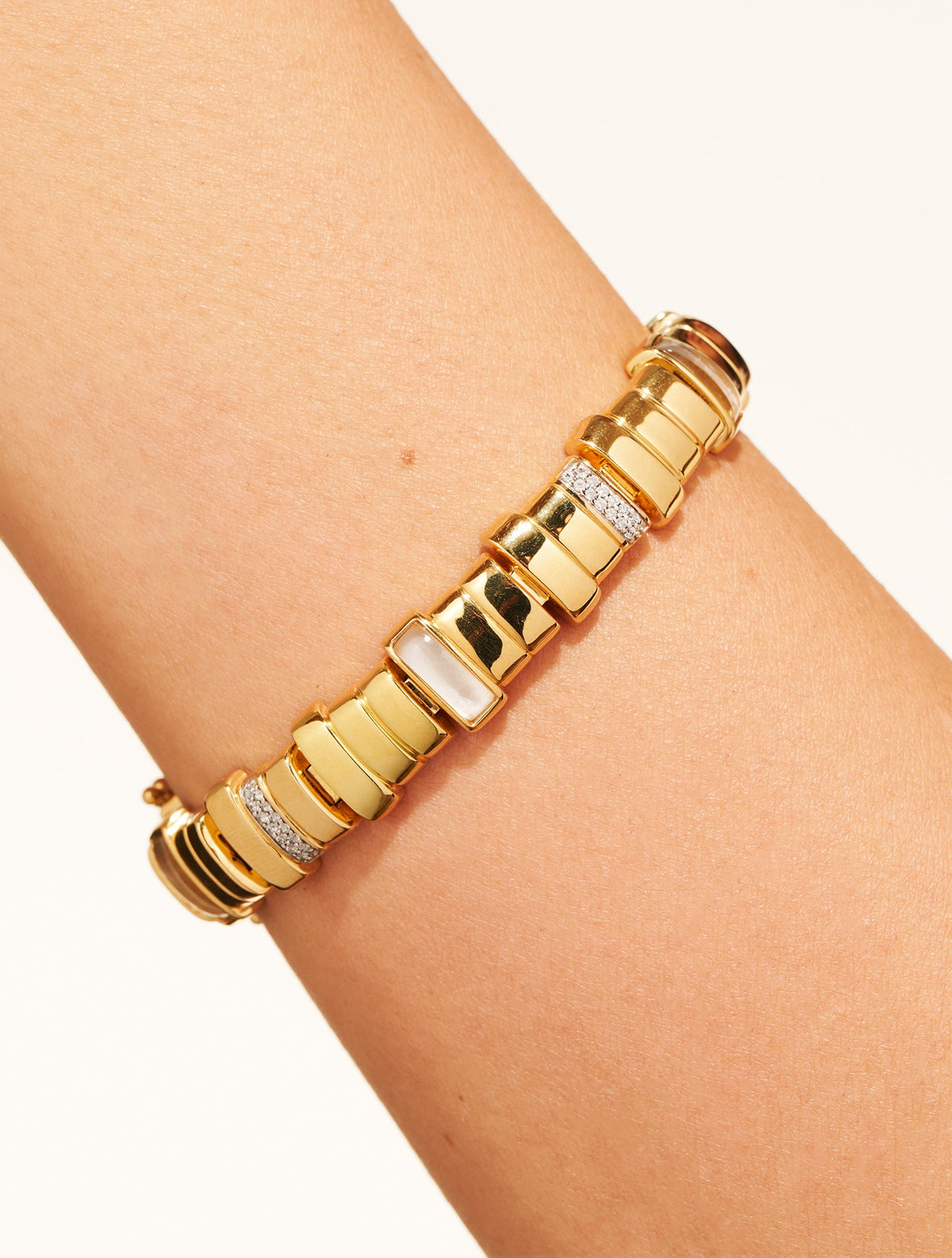 Empreinte Bracelet - Mother-of-pearl - alternate view