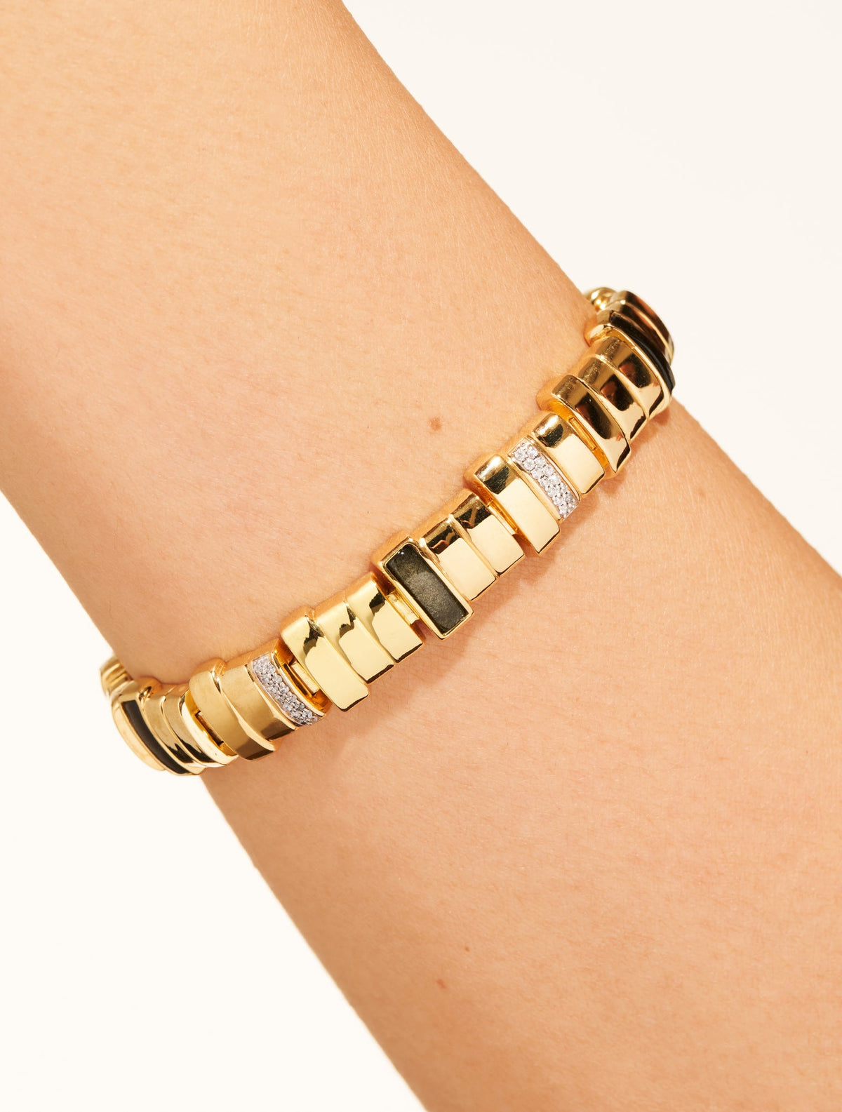 Empreinte Bracelet - Golden Obsidienne - alternate view