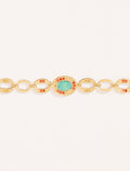 Héra Bracelet - Turquoise - front view