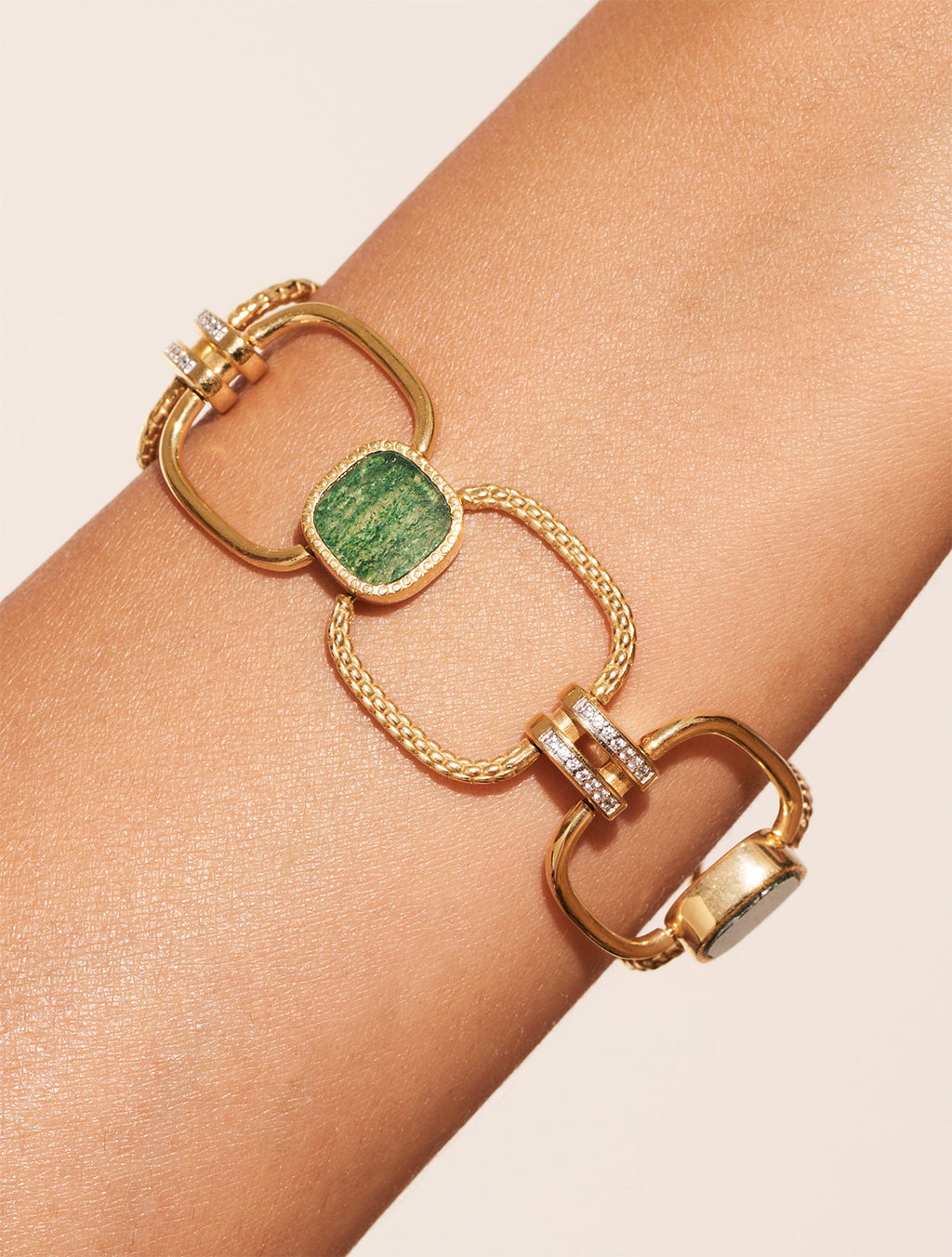 Kaïa Bracelet - Aventurine - alternate view