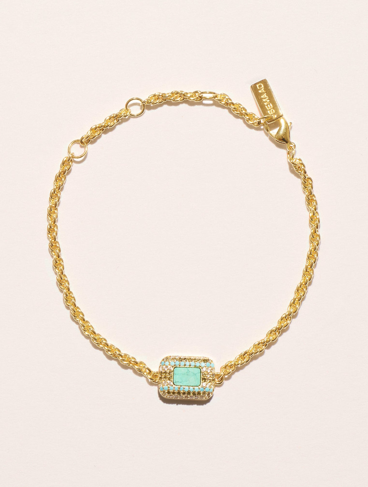 Karma Bracelet - Turquoise - front view