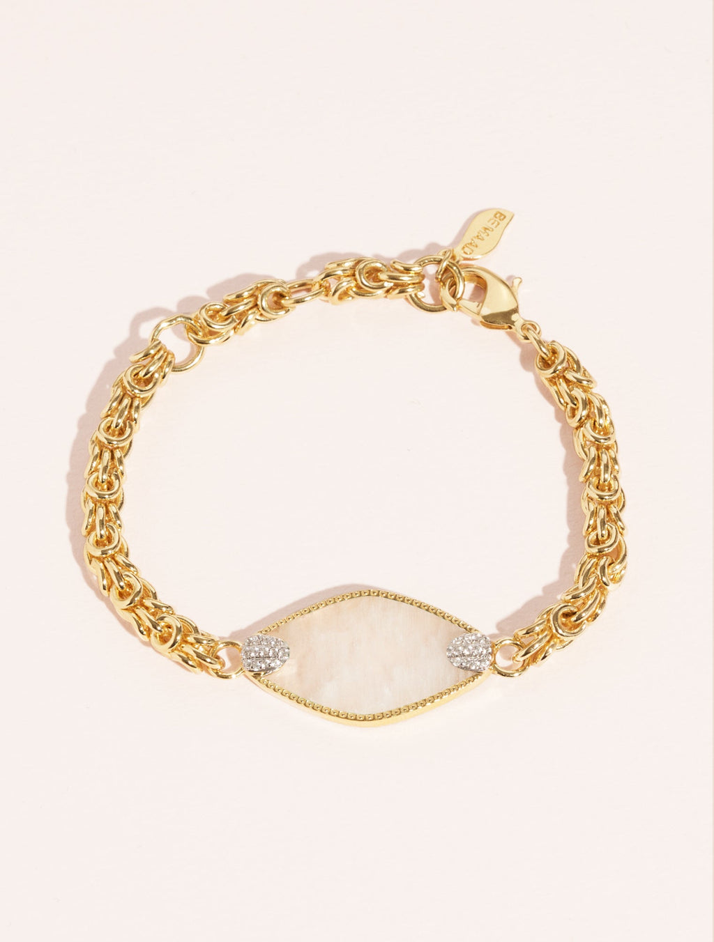 Mayan Bracelet - Mother-of-pearl - front view