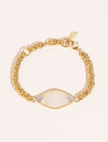Mayan Bracelet - Mother-of-pearl - front view