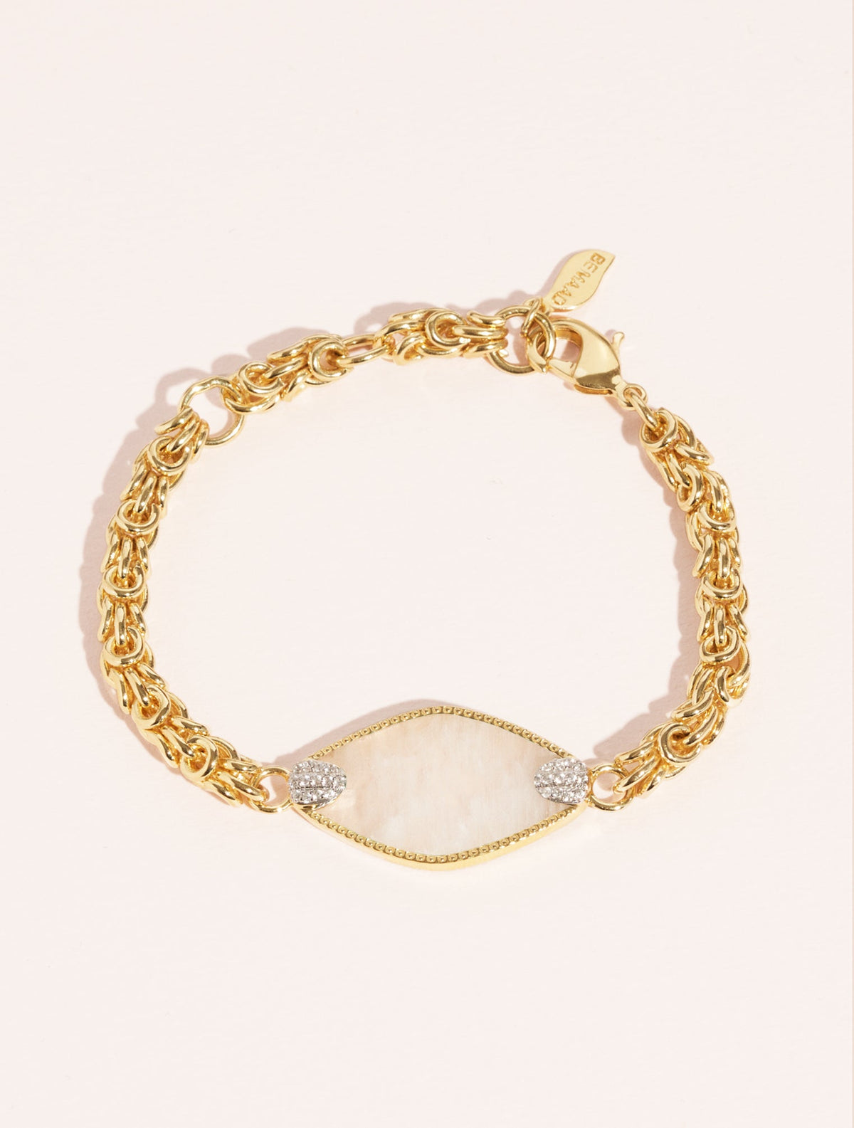 Mayan Bracelet - Mother-of-pearl - front view