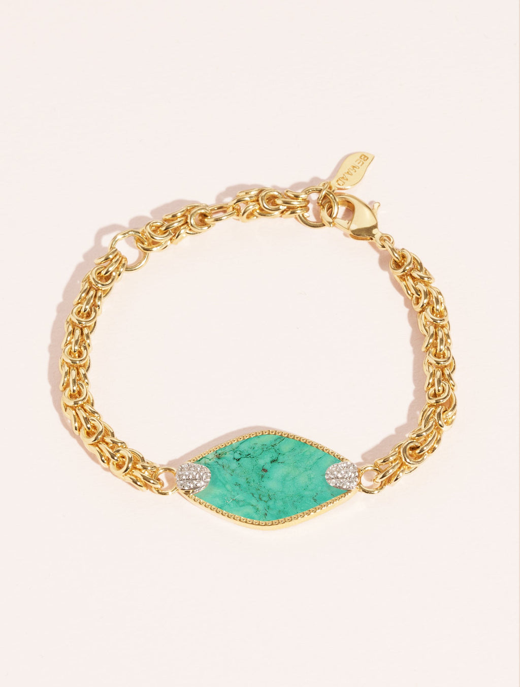 Mayan Bracelet - Turquoise - front view