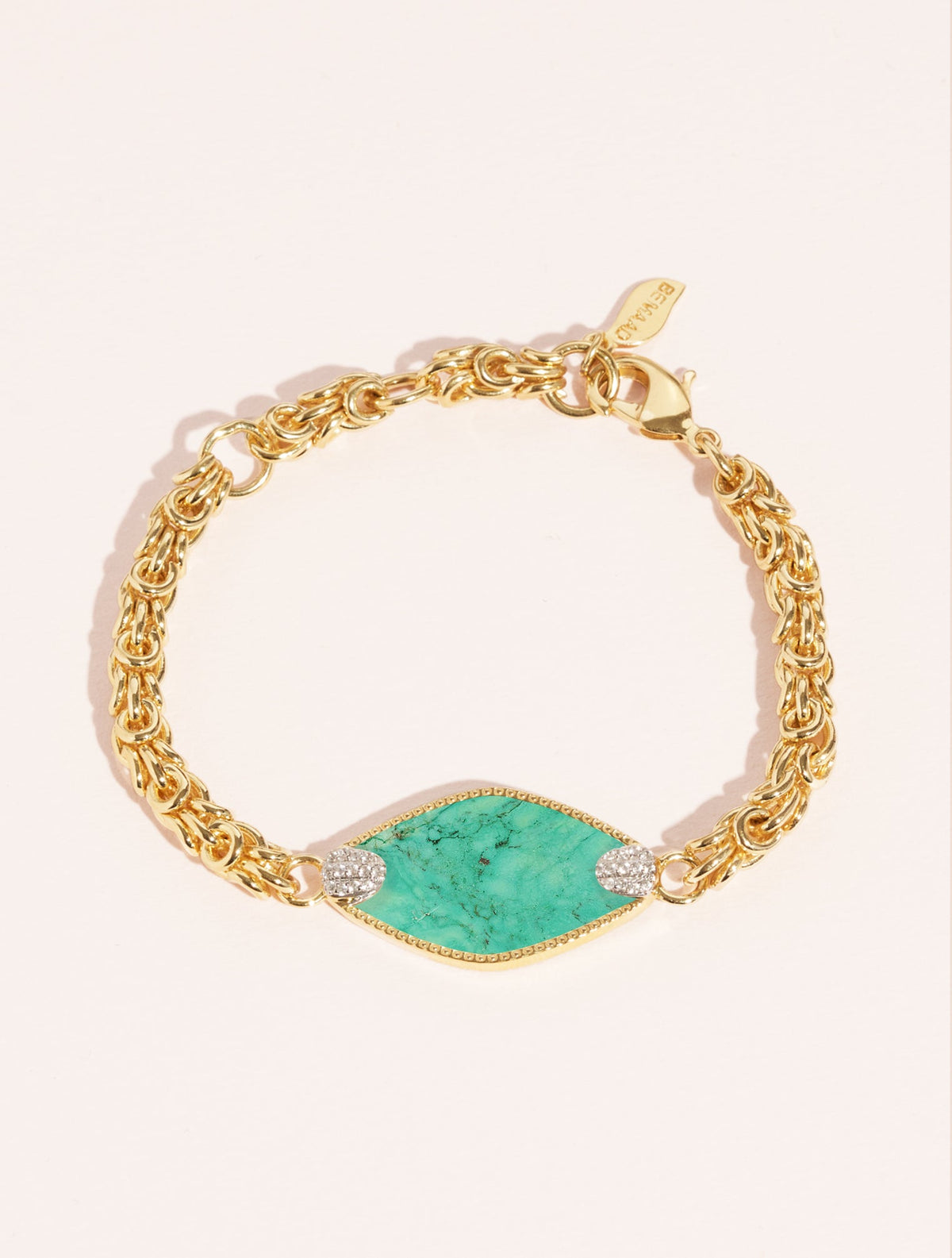 Mayan Bracelet - Turquoise - front view