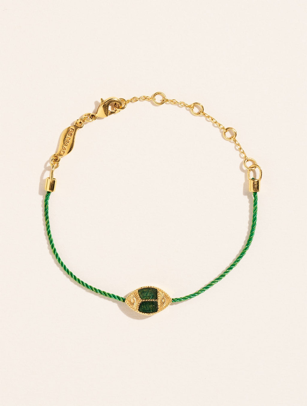 Mina Bracelet - Aventurine - front view