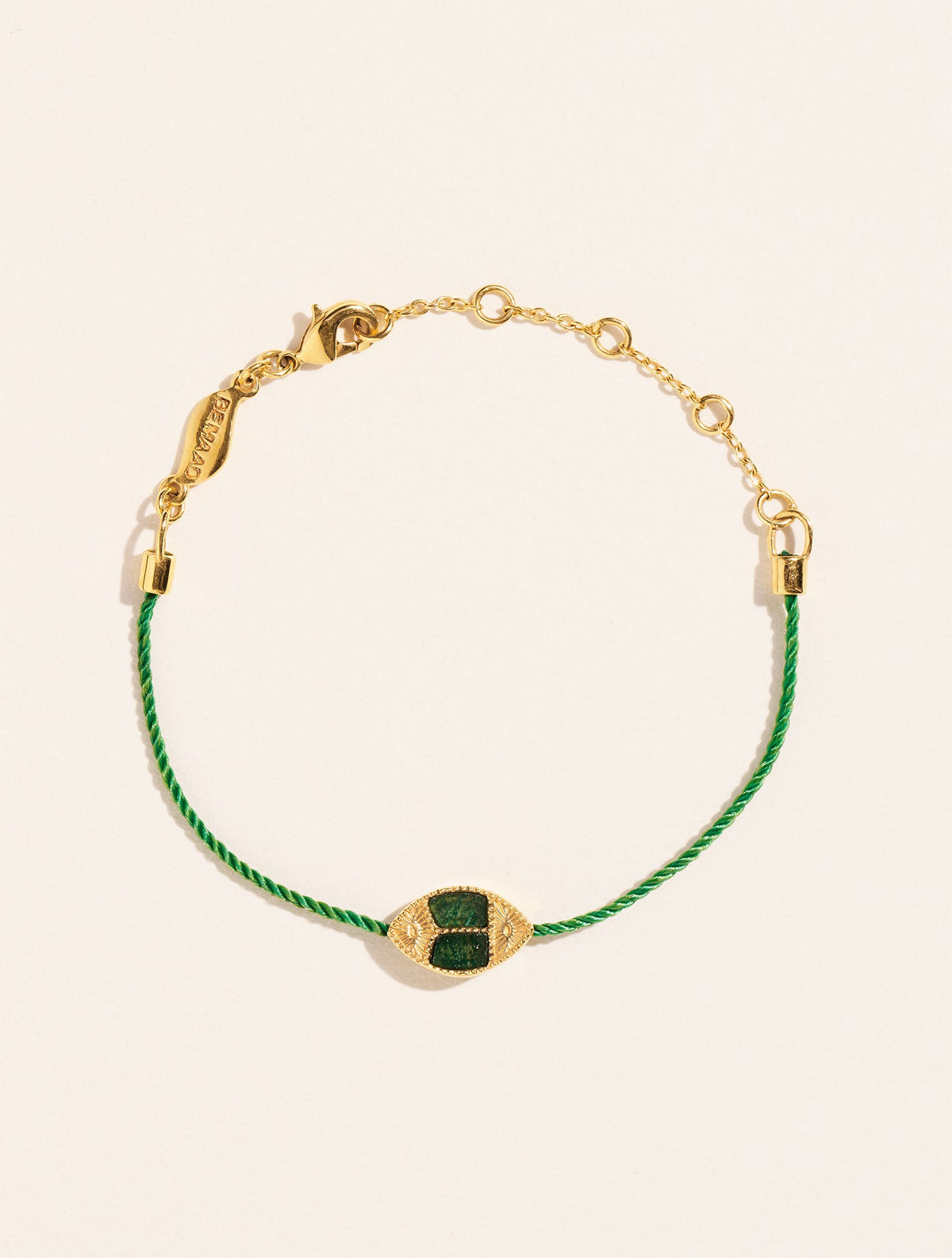 Mina Bracelet - Aventurine - front view