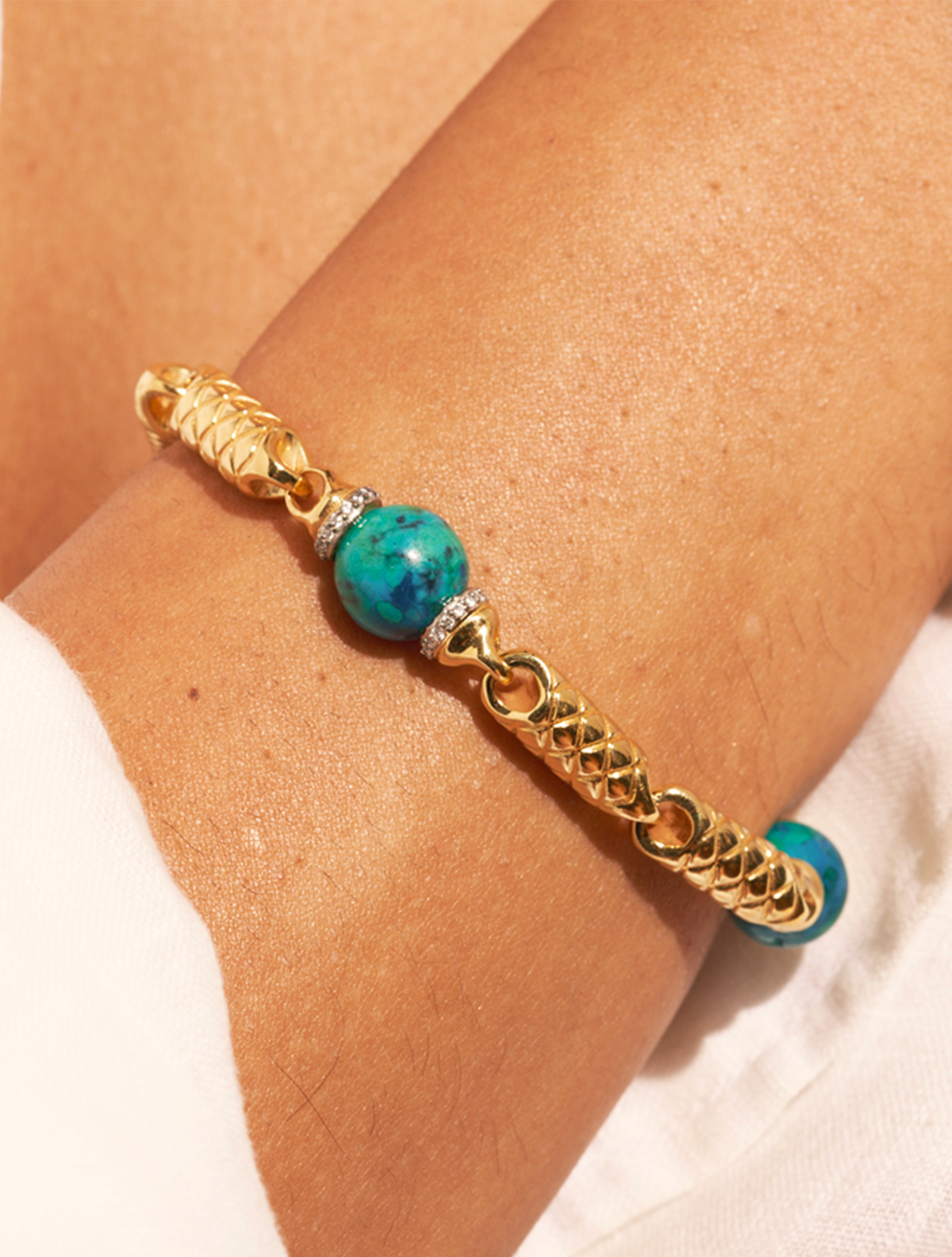 Oro Bracelet - Chrysocolle - alternate view