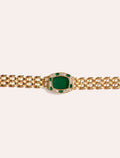 Ranee Bracelet - Green Onyx - front view