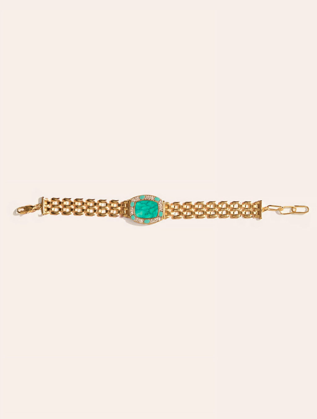 Ranee Bracelet - Turquoise - detail view