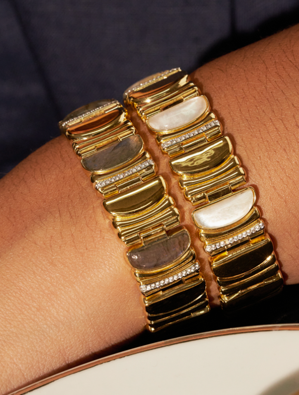 Seema Bracelet - Mother-of-pearl - alternate view