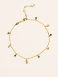 Of Bracelet - Ankle Nati - Aventurine - front view