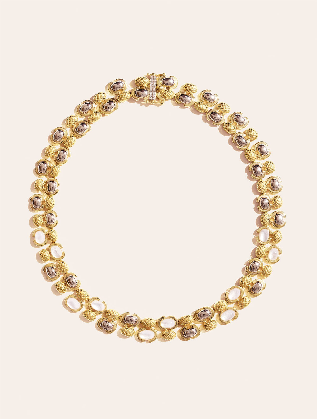 Amara Necklace - Mother-of-pearl - front view