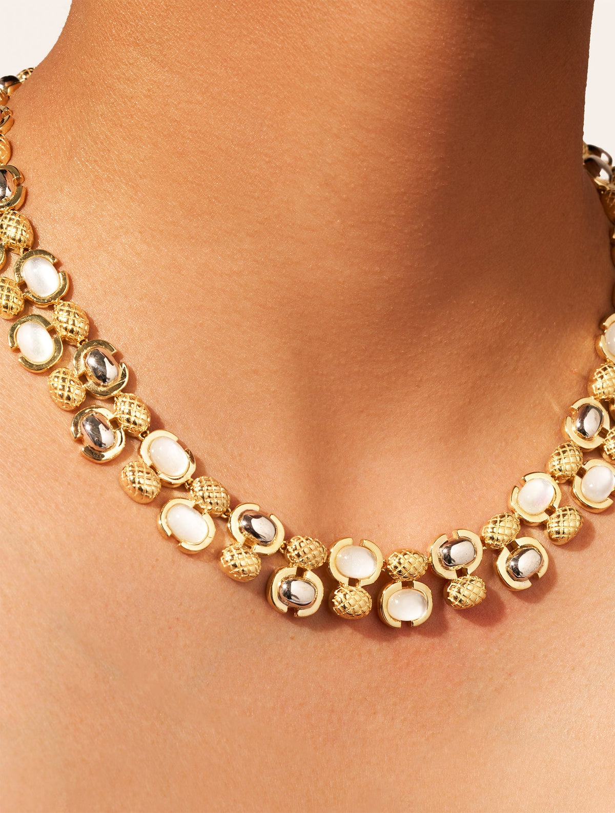 Amara Necklace - Mother-of-pearl - alternate view