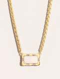 Bianca Necklace - Mother-of-pearl - front view