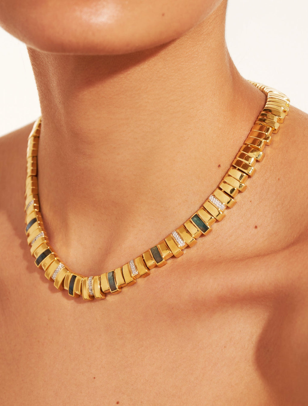 Empreinte Necklace - Labradorite - alternate view