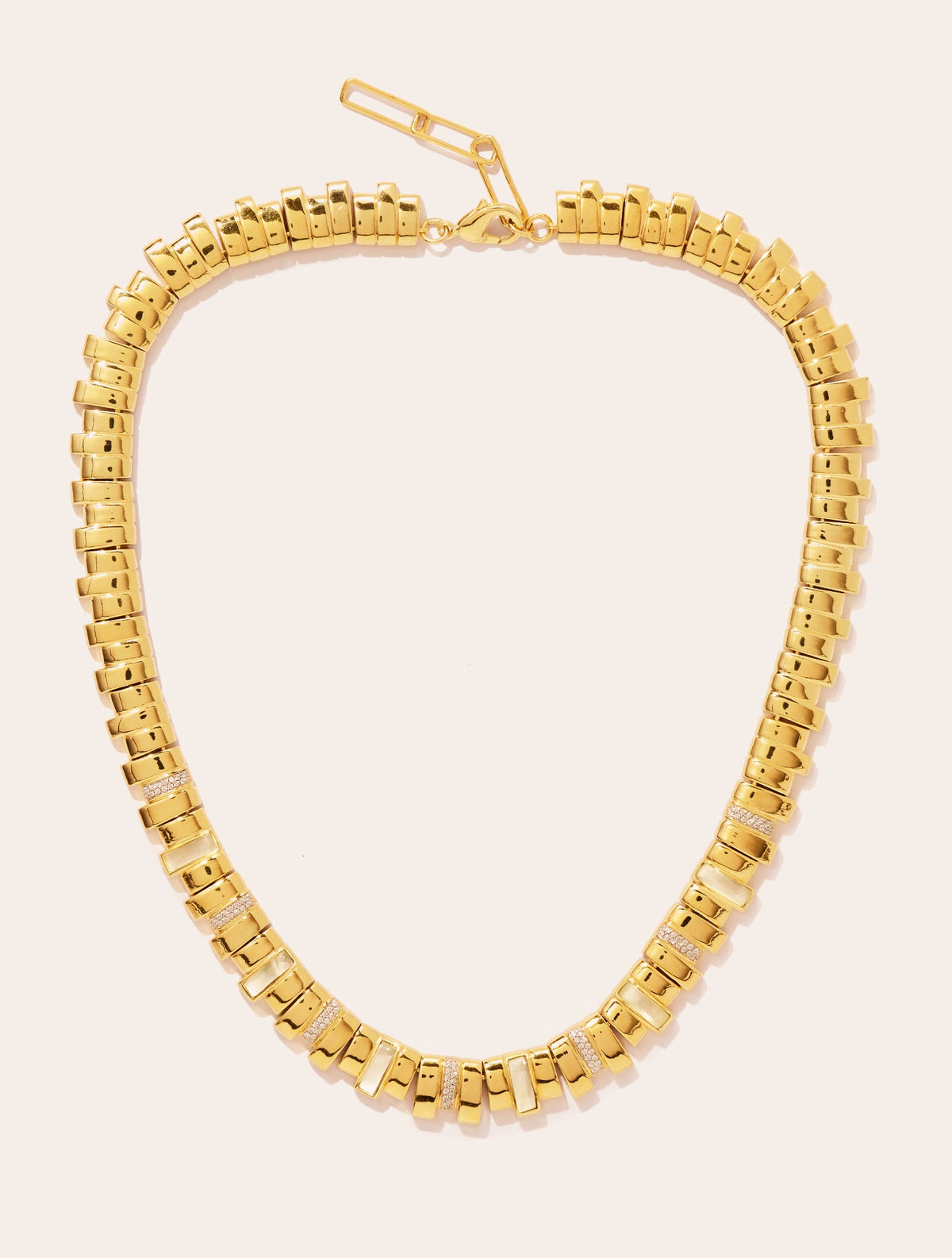 Empreinte Necklace - Mother-of-pearl - front view